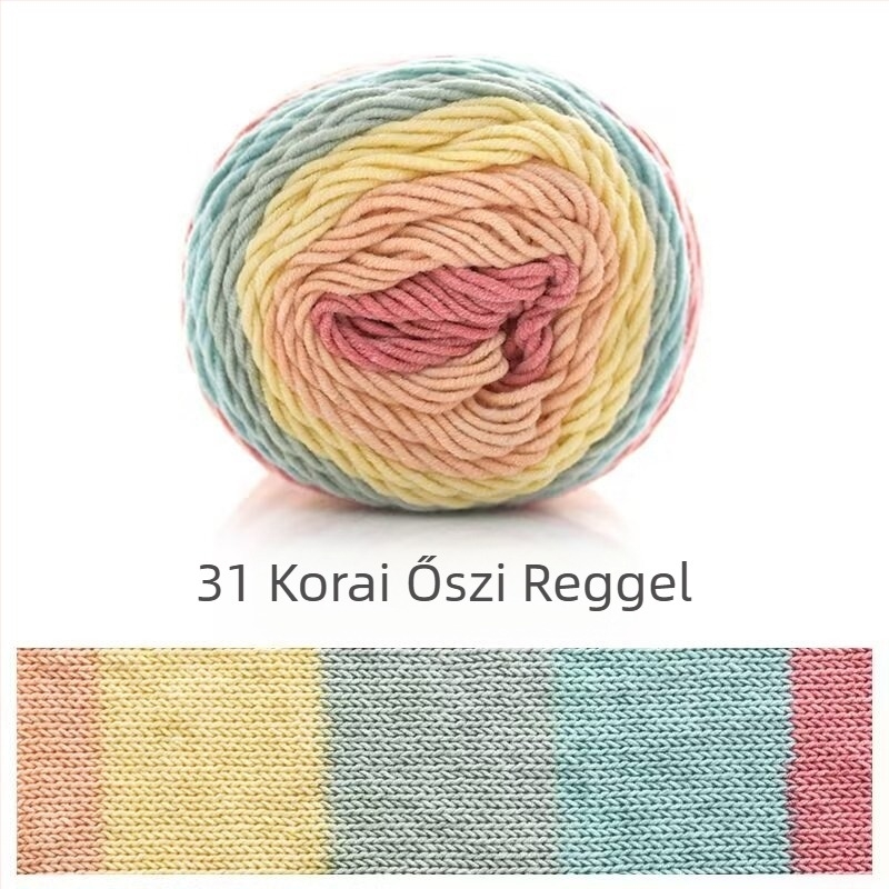 Ruyi Bird kézimunkához való fonalkészlet — kevert ring-spun fonal Hebei-ből, pulóverekhez és sapkákhoz