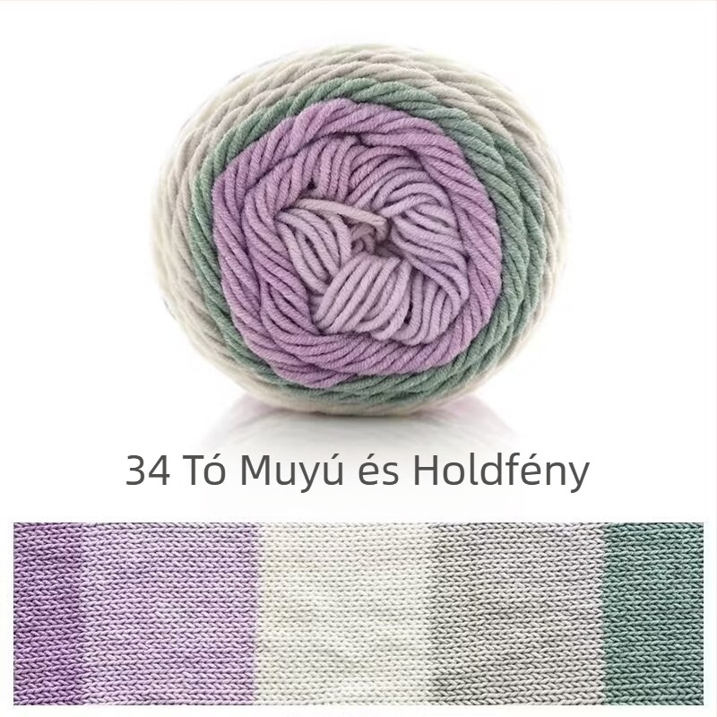 Ruyi Bird kézimunkához való fonalkészlet — kevert ring-spun fonal Hebei-ből, pulóverekhez és sapkákhoz