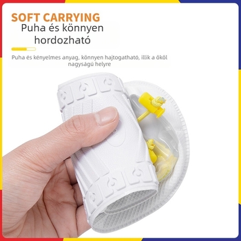 Gyerekek esőcsizmájához való védőhuzat – vízálló, csúszásmentes, kopásálló, szennyeződésálló, mesés mintákkal (egyszarvú, kacsa, dinoszaurusz, medve)