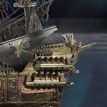 Piececool 3D fém puzzle: Flying Dutchman – Karib-tengeri kalózok, DIY játék 14+