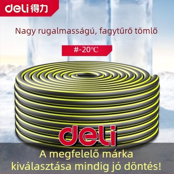 Rugalmas PVC vízcső, fagyálló, nagy nyomású, törésálló, autómosáshoz és öntözéshez