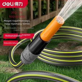 Rugalmas PVC vízcső, fagyálló, nagy nyomású, törésálló, autómosáshoz és öntözéshez