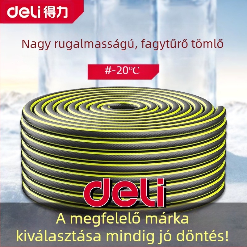 Rugalmas PVC vízcső, fagyálló, nagy nyomású, törésálló, autómosáshoz és öntözéshez