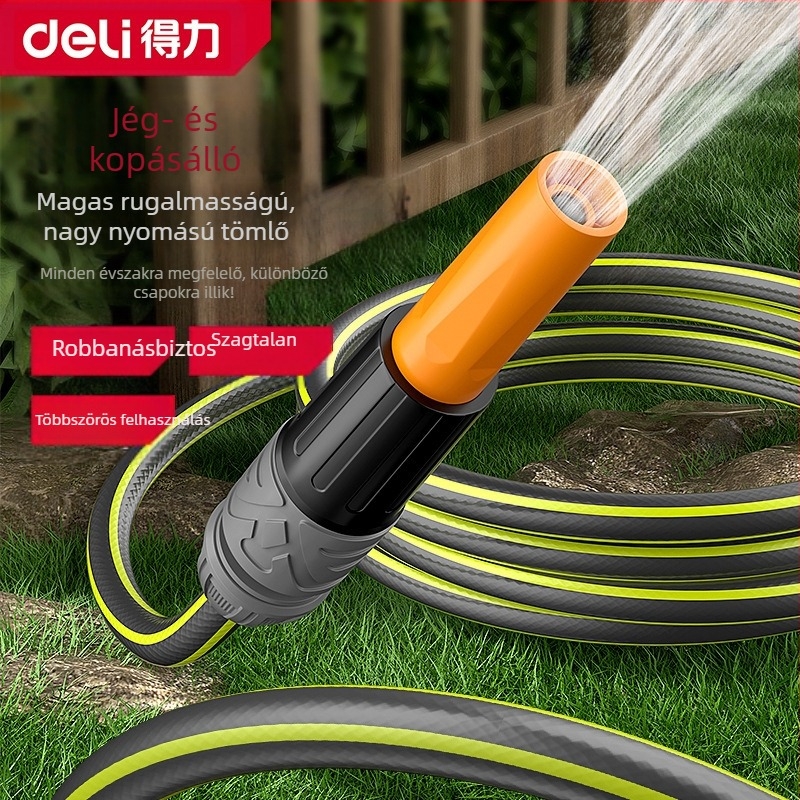 Rugalmas PVC vízcső, fagyálló, nagy nyomású, törésálló, autómosáshoz és öntözéshez