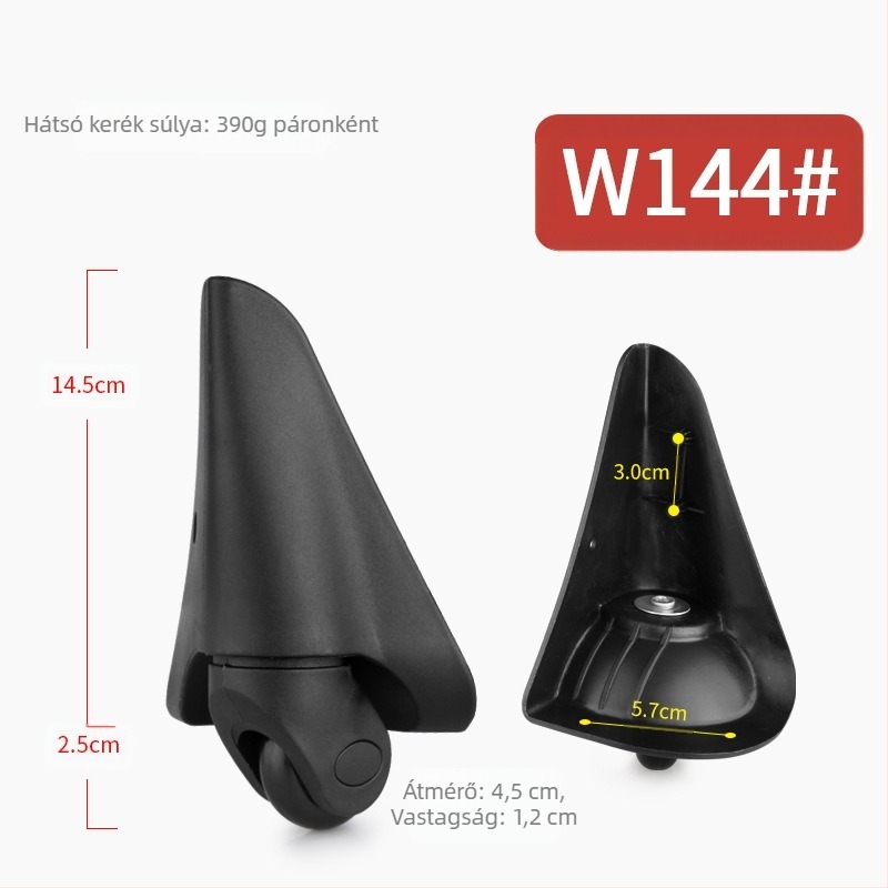 Műanyag görgő bőröndhöz – univerzális kerék utazótáskákhoz, kiegészítők a poggyászhoz