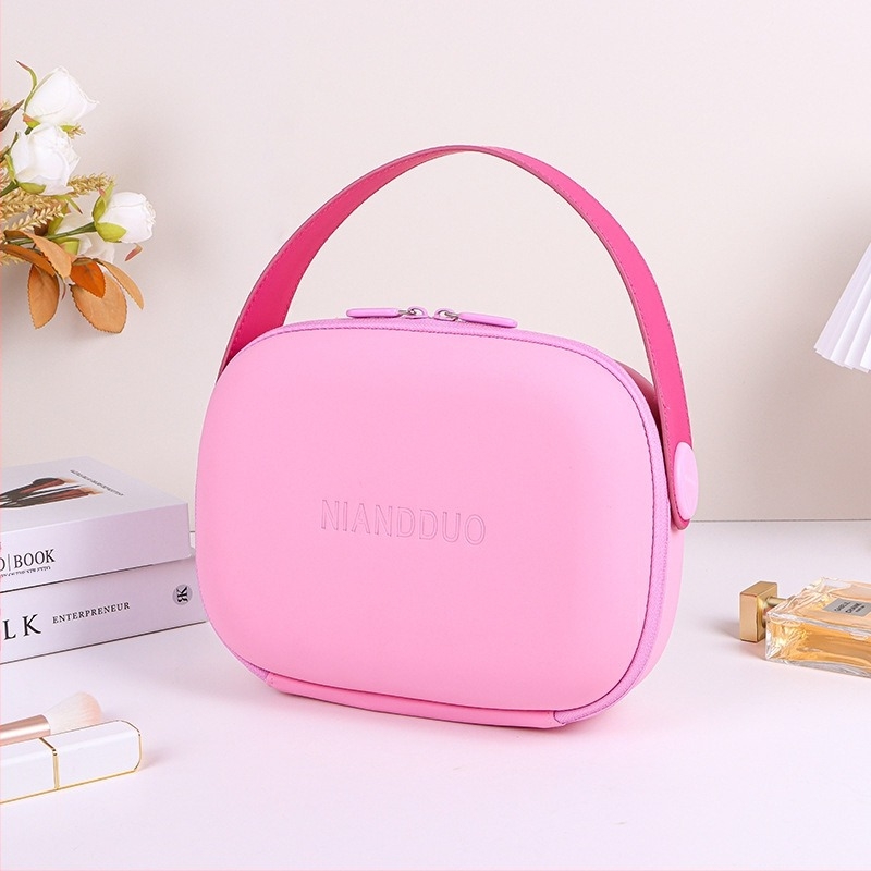 NIANDDUO Hordozható utazási kozmetikai táska, EVA, vízálló, uniszex