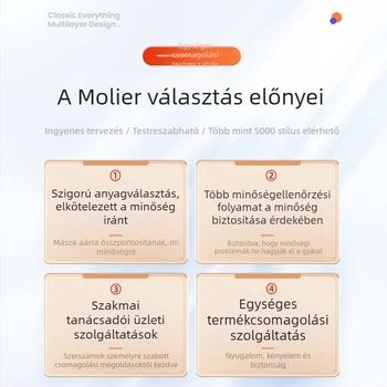 PU bőr kozmetikai tok, hordozható, domborított kivitel, testreszabható