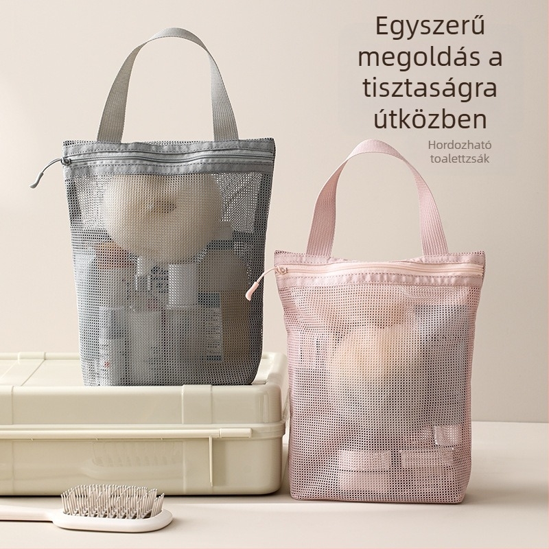 FaSoLa Kozmetikai táska utazásokhoz | Kocka alakú, 100% poliészter, Többfunkciós tároló