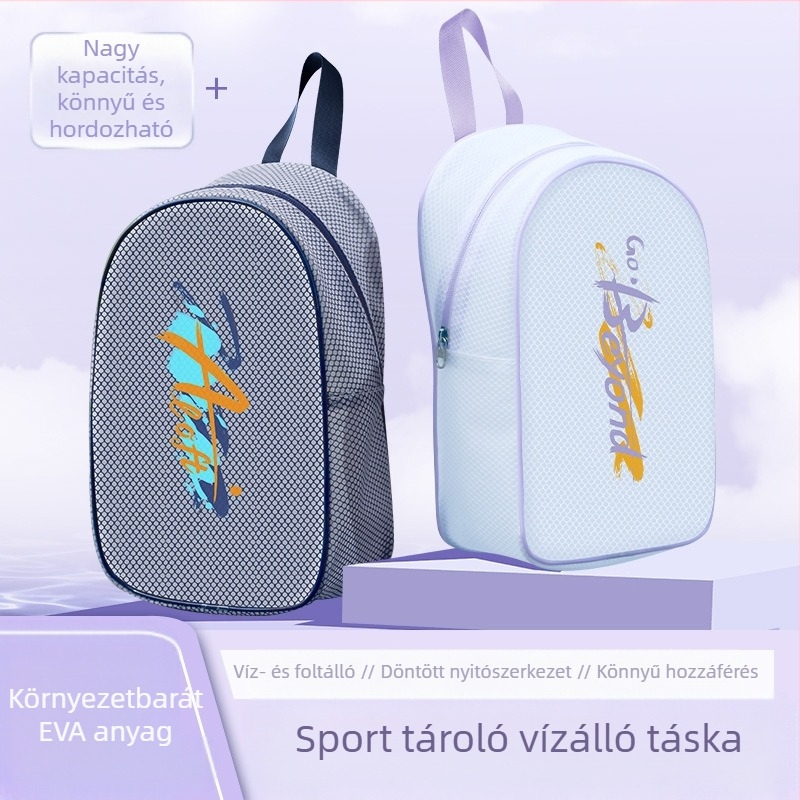 Úszótáska EVA anyagból, kubus alakú, vízálló, modell DZ2503174, ideális utazáshoz és kozmetikumok tárolásához