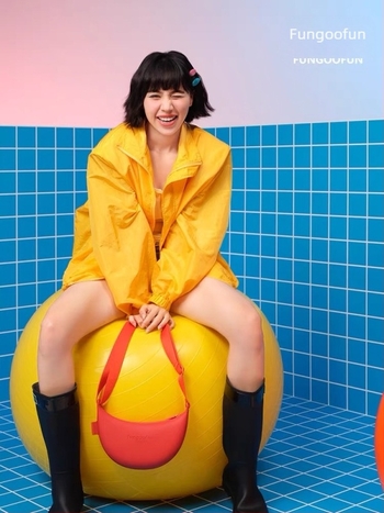 Dumpling alakú válltáska, EVA anyag, uniszex, vízálló, egy pánttal