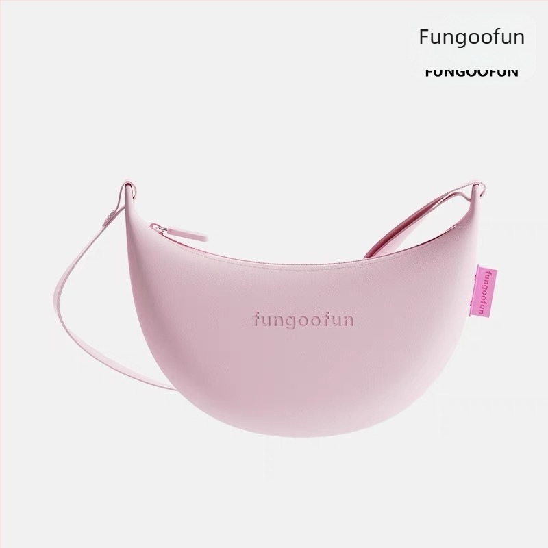 Dumpling alakú válltáska, EVA anyag, uniszex, vízálló, egy pánttal