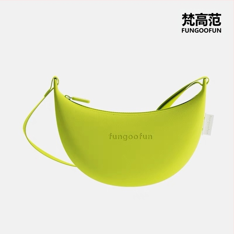 Dumpling alakú válltáska, EVA anyag, uniszex, vízálló, egy pánttal