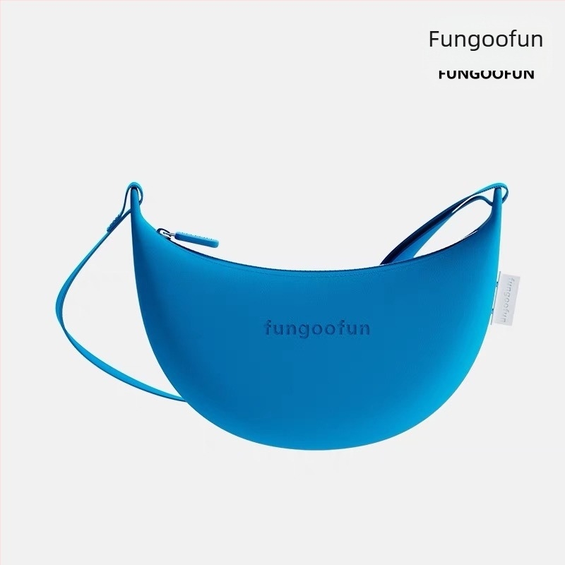 Dumpling alakú válltáska, EVA anyag, uniszex, vízálló, egy pánttal