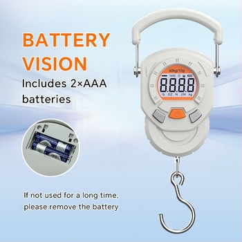 Weiheng WH-A36 60 kg kampós mérleg – elektronikus digitális mérleg háztartási és bevásárláshoz (Modell WH-A36, 60 kg tartomány, elektronikus mérés, akkumulátoros vagy újratölthető)