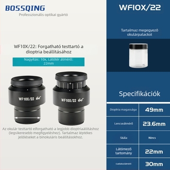 30 mm interfész okulár, magas szemponthoz, modell 30MM SCOPIS, testreszabás elérhető, Bo Zhiqing/BOSSQING