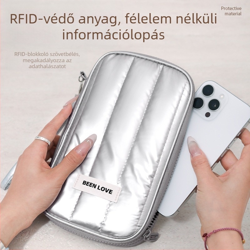 Beilian anti-lopás útlevél- és kártyatartó utazáshoz, több kártya rekesz