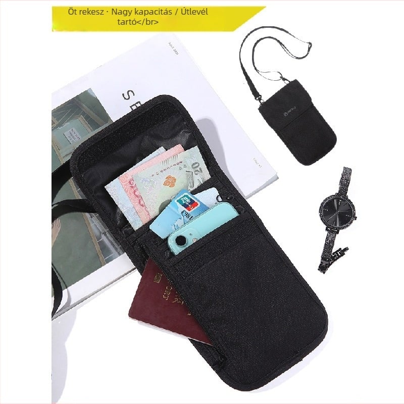 Aotu nejlon útlevél- és dokumentum tartó, uniszex, tél 2024