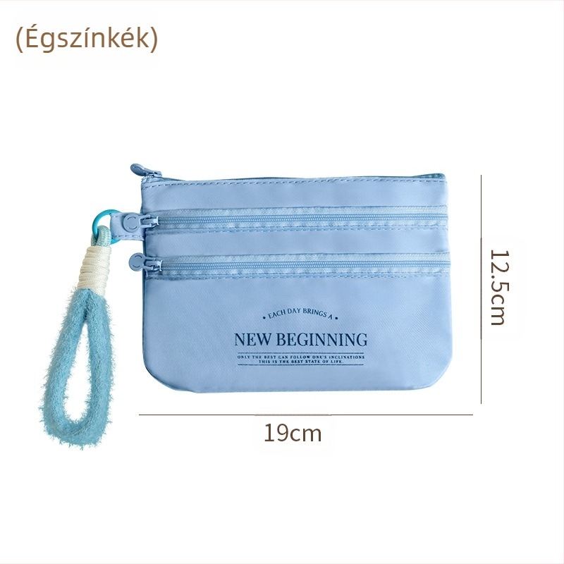 Útlevél- és dokumentumtartó – Oxford anyag, kézitáska stílus, modell: tanúsítványcsomag, utazási tárolás