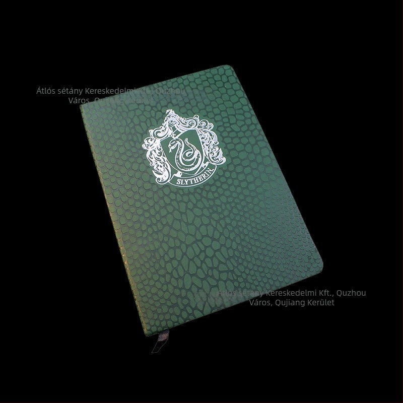 Diagon Alley jegyzetfüzet műbőrborítóval, ragasztó kötés, offset papír, 100 oldal