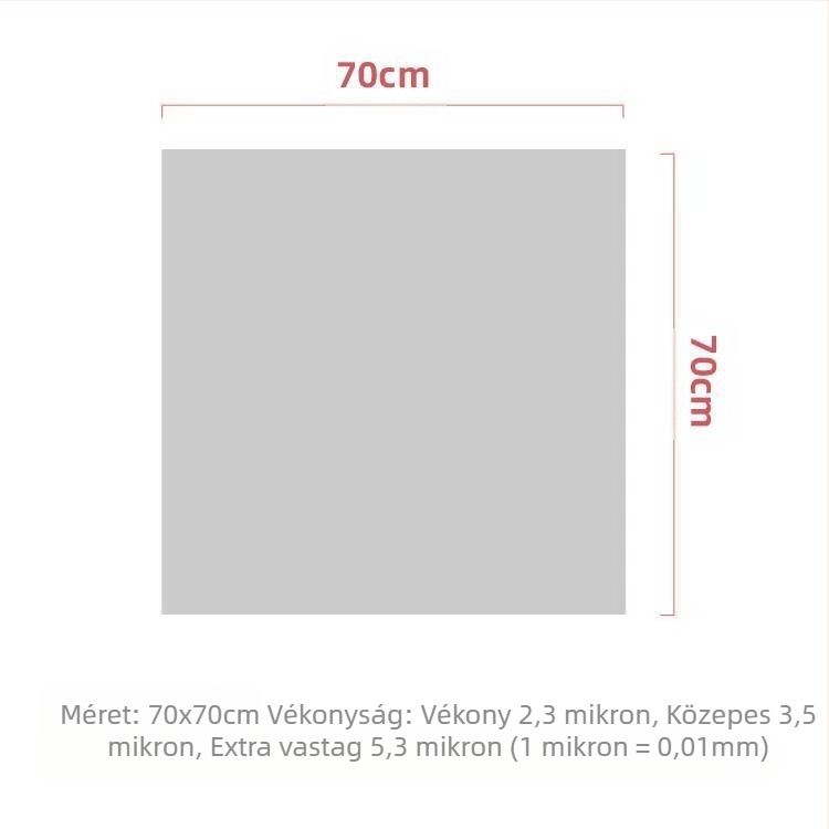 Átlátszó virágcsomagoló zacskók, vízálló, nyomtatott OPP rolfilm, BOPP anyag, porálló