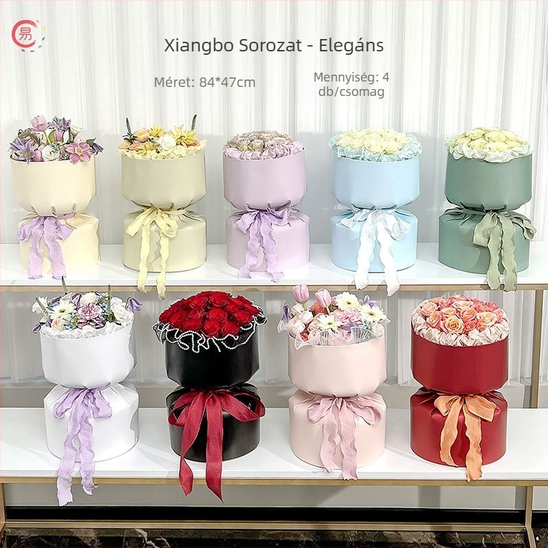 Changyi egylapos formázó lap virágcsomagoláshoz, kraft papír, 5 lapos csomagolás