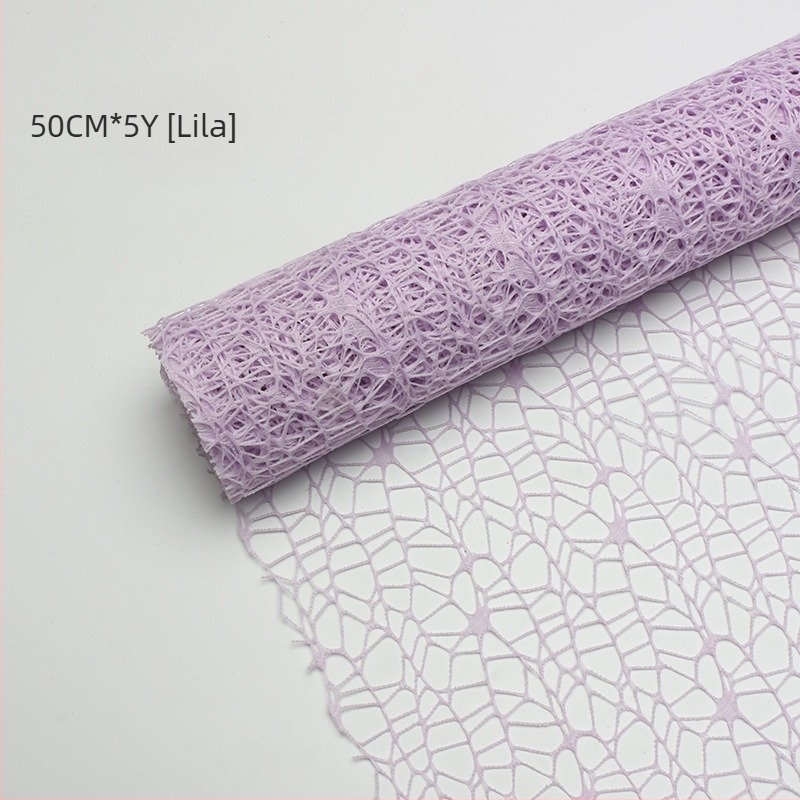 Jacquard géz háló virágcsomagoláshoz — Xi Hua Nong márka — Anyag: géz; Eredet: Yiwu, Kína; Gyártás: Műanyag; Engedélyezett magánmárkák: Igen