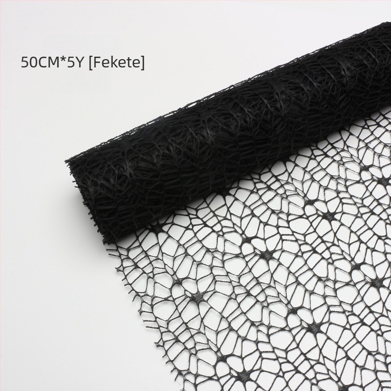 Jacquard géz háló virágcsomagoláshoz — Xi Hua Nong márka — Anyag: géz; Eredet: Yiwu, Kína; Gyártás: Műanyag; Engedélyezett magánmárkák: Igen