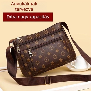 Női crossbody táska (Corduroy anyag; kis négyszögletes dizájn; cipzáras záródás; belső bélés: műbőr; márka: Yinse)
