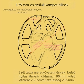 Earth Surface G2-1-1 3D nyomtató szárító doboz PLA fogyóeszközökhöz – zárható, nedvességálló, modell G2-1-1