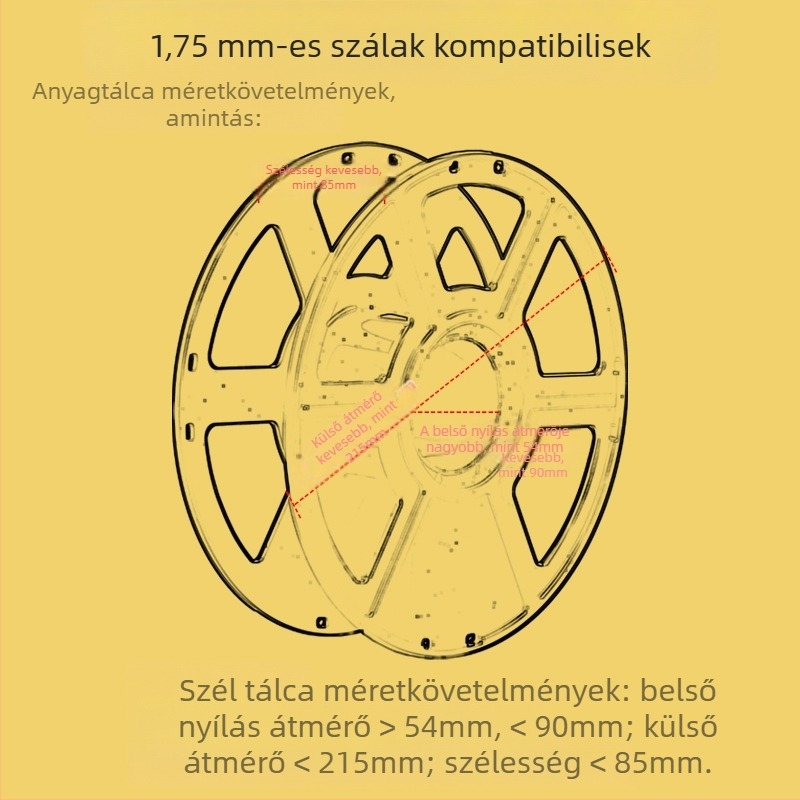 Earth Surface G2-1-1 3D nyomtató szárító doboz PLA fogyóeszközökhöz – zárható, nedvességálló, modell G2-1-1
