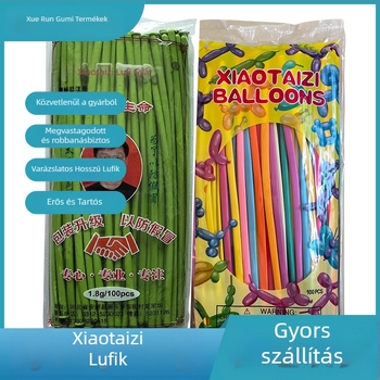 Little Prince latex matt lufi, mágikus csík alakú, 1,8 g darabonként, 100 db