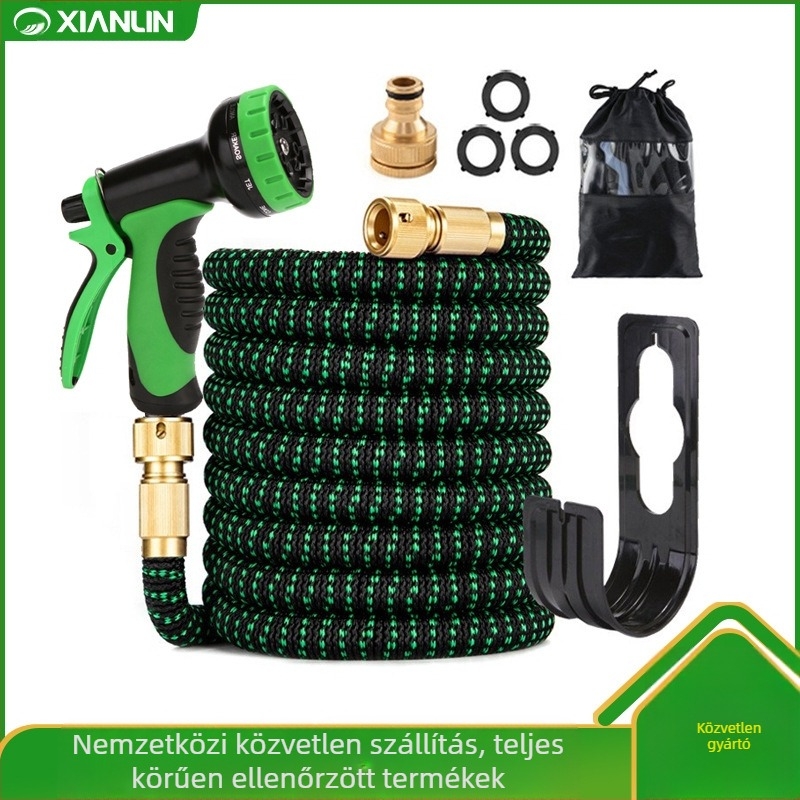 Xianlin Kerti vízvezeték-szett – Európai szabvány, Nagy nyomás, Teleszkópos vízpisztoly