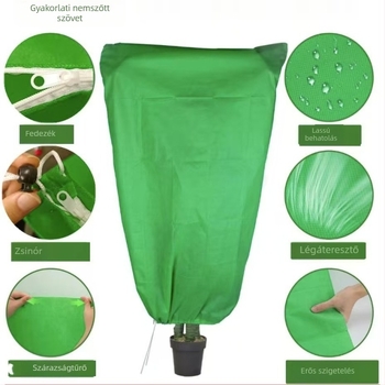 Hideg elleni védőtakaró növényeknek — nem-szőtt polipropilén, anti‑fagyasztó és rovarálló, Forever Crown márka, csíranövények és fák számára