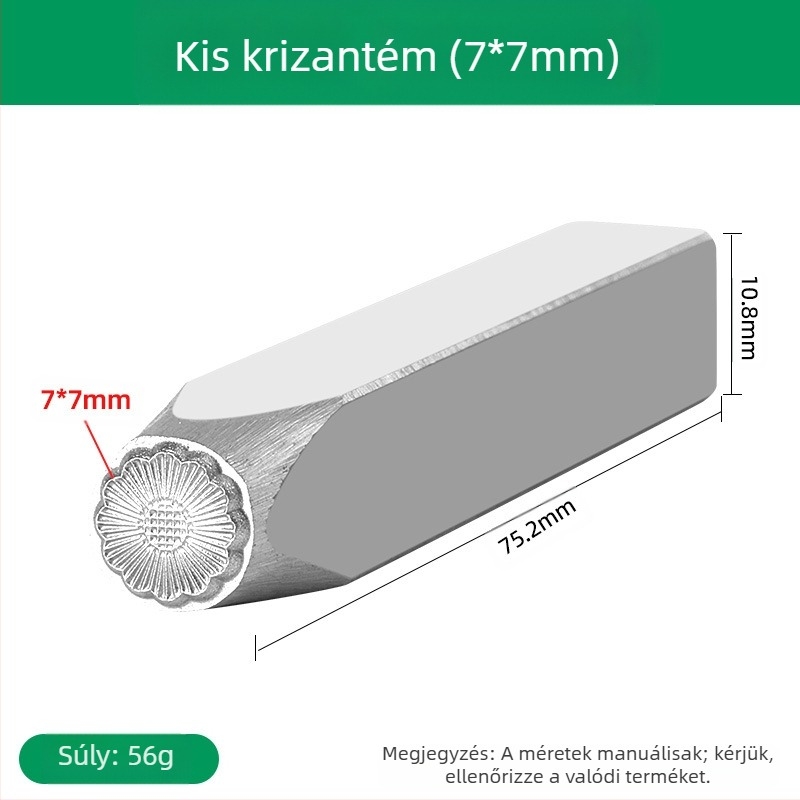 Ékszer gravírozó véső – CNC-megmunkált, edzett, magas keménységű acélból készült eszköz, arany- és ezüst hajdíszek gravírozásához