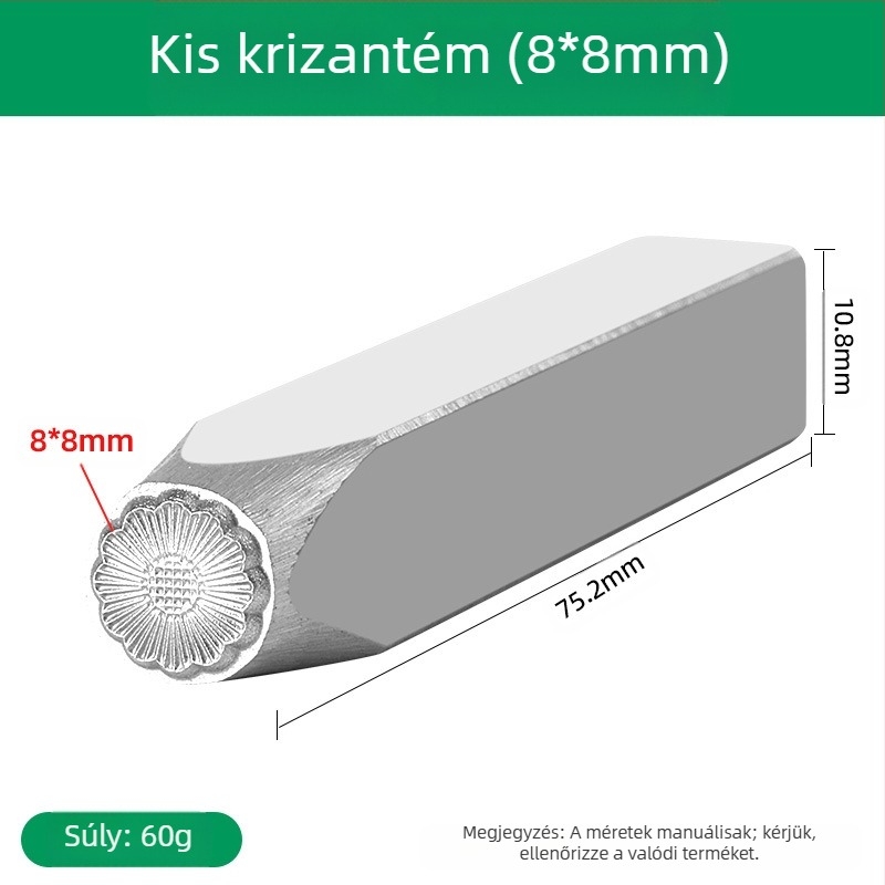 Ékszer gravírozó véső – CNC-megmunkált, edzett, magas keménységű acélból készült eszköz, arany- és ezüst hajdíszek gravírozásához