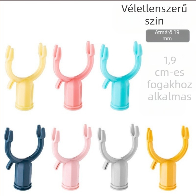 Cinkötvözet ruhaszárító villafej, balkón használatra, modern minimál stílus, márka Military Elegance