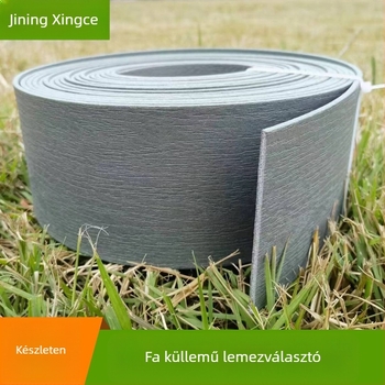 Fű- és kőelválasztó szalag, PE anyag, tájépítés, Xingce, fa mintázat