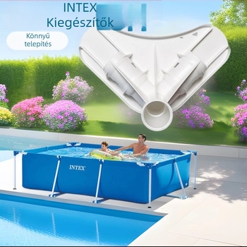 Intex műanyag T-alakú adapter medencékhez, modell Pool accessories adapter, anyag PP, tömeg 183 g, alkalmas úszásra és vízi sportokra