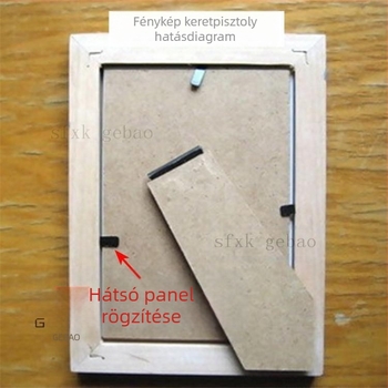Gebao környezetbarát fotókeret szegek a hátlap rögzítéséhez, modern minimalista stílus