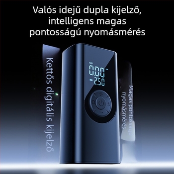 Shunwei vezeték nélküli autópumpa digitális kijelzővel, 11.1V, 100W, 30 L/perc