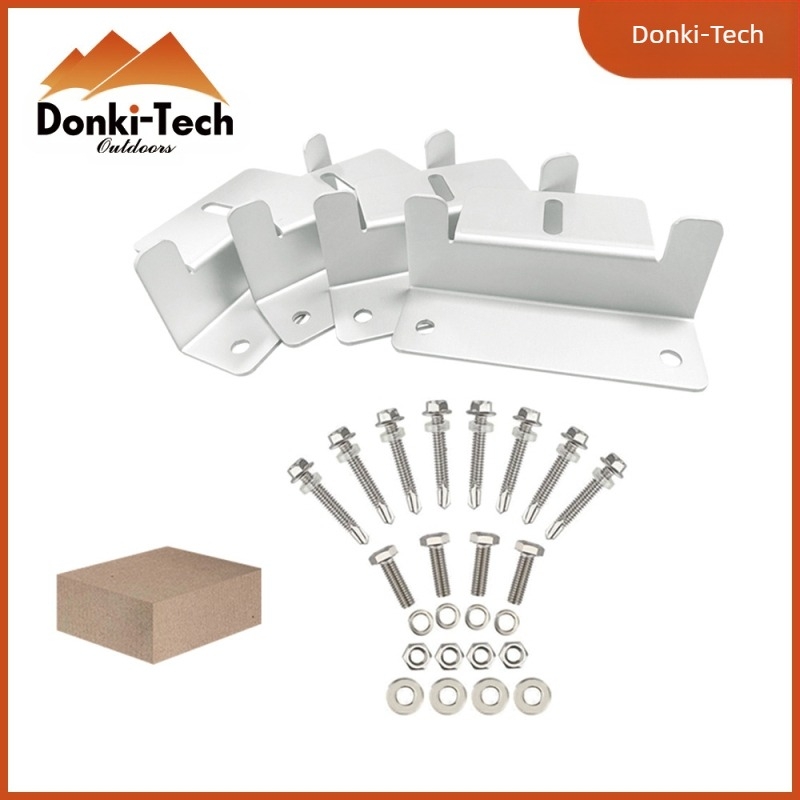 Z tartó napelemes panelhez – alumínium ötvözet, fotovoltaikus blokk, Donchi