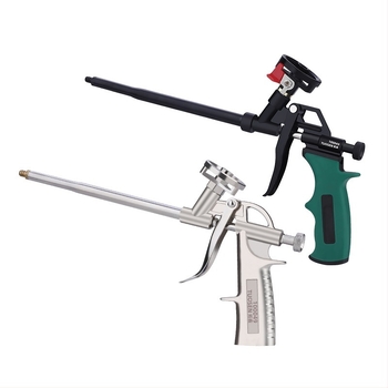 Poliuretánhab-szigetelő pisztoly klímaablakok és ajtókhoz, könnyen tisztítható, ötvözettest