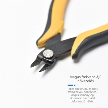 Mobiltelefon javító fogók, TR-25, 65Mn acél, 2,5 mm vastag harapófogó