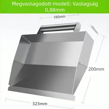 Odeller rozsdamentes acél plasterelő eszköz belső falakhoz – modell Dust removal artifact, a plastereléshez és a por eltávolításához