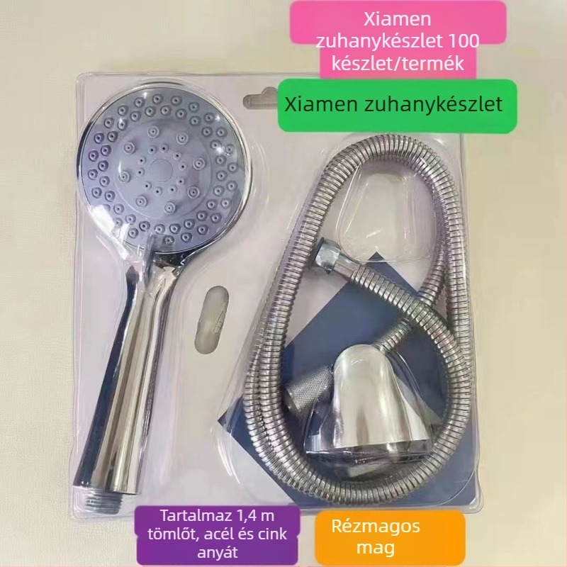 Rozsdamentes acélból készült beépített zuhanycsaptelep kerámiás patronnal