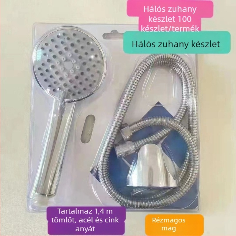 Rozsdamentes acélból készült beépített zuhanycsaptelep kerámiás patronnal