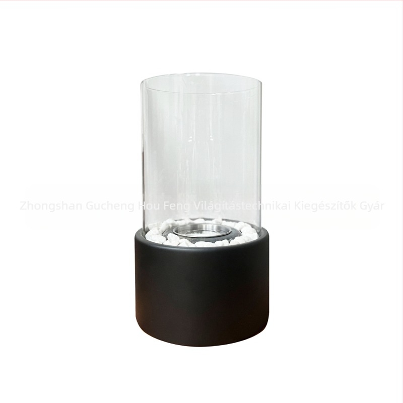 Asztali fém etanolkandalló logó matricával – Hou Feng HF-B008/HF-B009/HF-B010