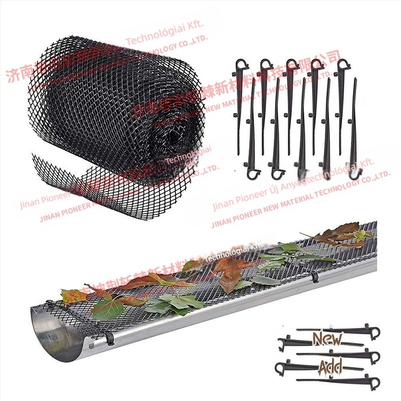 Beltéri lefolyóvédő háló – levélvédő, PE, Blazetrail