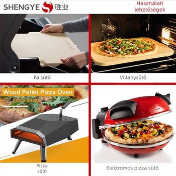 Shengye Cordierite pizza kő sütőhöz, testreszabható forma