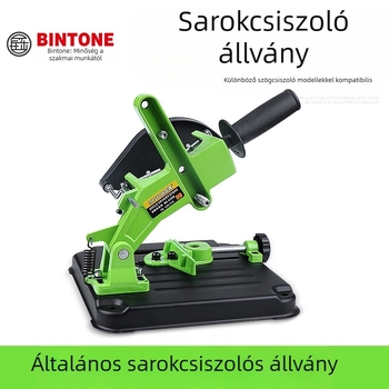 Mini Strong szögcsiszoló tartó — többfunkciós rögzítő asztali fűrészhez és kézi csiszolóhoz